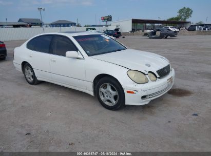 2000 LEXUS GS 300 White  Gasoline JT8BD68S4Y0100134 photo #1