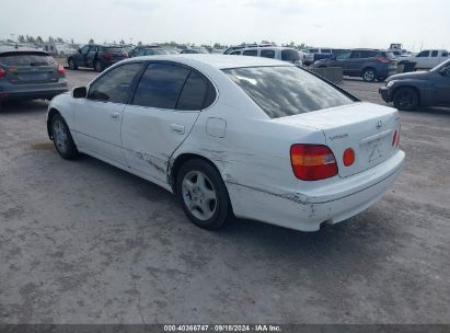 2000 LEXUS GS 300 White  Gasoline JT8BD68S4Y0100134 photo #4