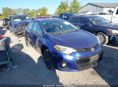 2016 TOYOTA COROLLA S PLUS Blue  Gasoline 5YFBURHE5GP565944 photo #1