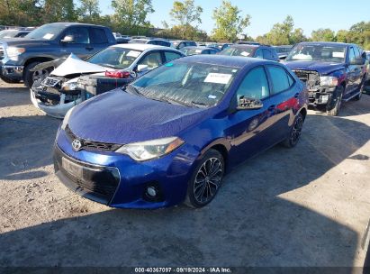 2016 TOYOTA COROLLA S PLUS Blue  Gasoline 5YFBURHE5GP565944 photo #3