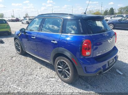 2015 MINI COUNTRYMAN COOPER S Blue  Gasoline WMWZC5C51FWP44180 photo #4