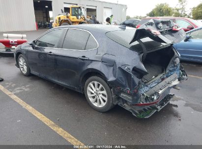 2021 TOYOTA CAMRY LE AWD Blue  Gasoline 4T1C11BK7MU033893 photo #4