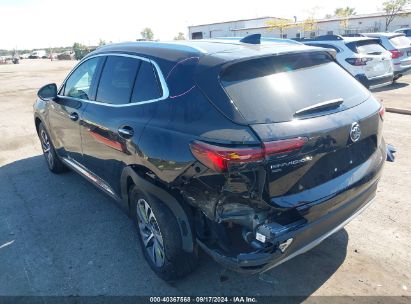 2023 BUICK ENVISION ESSENCE AWD Black  Gasoline LRBFZPR49PD216963 photo #4