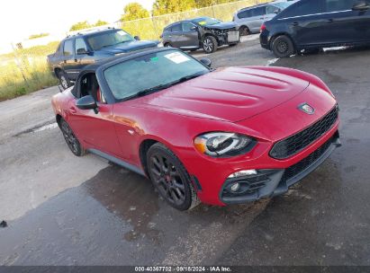 2017 FIAT 124 SPIDER ELABORAZIONE ABARTH Red  Gasoline JC1NFAEK0H0108793 photo #1