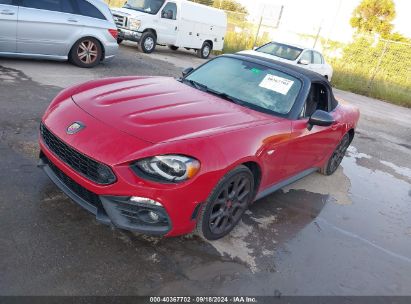 2017 FIAT 124 SPIDER ELABORAZIONE ABARTH Red  Gasoline JC1NFAEK0H0108793 photo #3