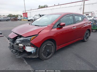 2023 NISSAN LEAF SV PLUS 60 KWH Red  Electric 1N4CZ1CV3PC552901 photo #3