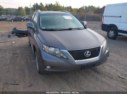 2012 LEXUS RX 350 Gray  Gasoline 2T2BK1BA2CC145173 photo #1