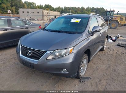 2012 LEXUS RX 350 Gray  Gasoline 2T2BK1BA2CC145173 photo #3