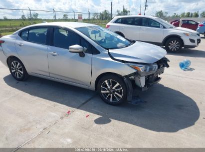 2021 NISSAN VERSA SV XTRONIC CVT Silver  Gasoline 3N1CN8EV1ML807852 photo #1