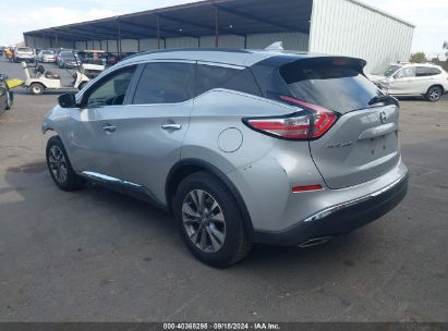 2018 NISSAN MURANO SV Silver  Gasoline 5N1AZ2MH2JN104981 photo #4