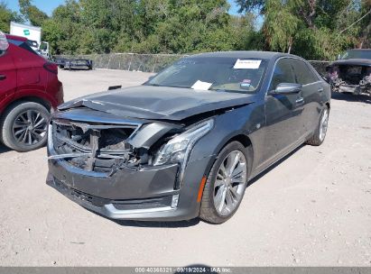 2017 CADILLAC CT6 PLATINUM Gray  Gasoline 1G6KN5R69HU183713 photo #3