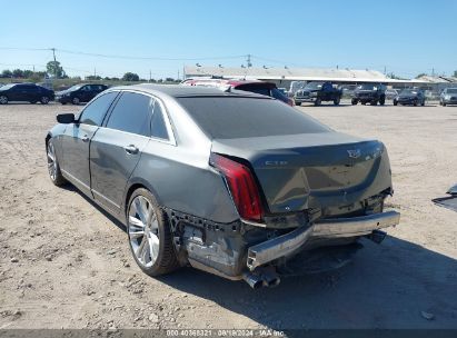 2017 CADILLAC CT6 PLATINUM Gray  Gasoline 1G6KN5R69HU183713 photo #4