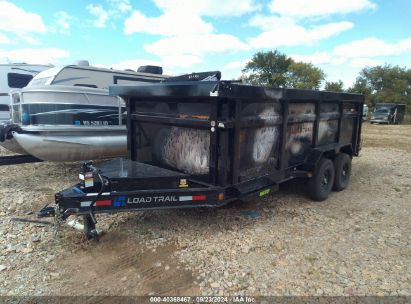 2024 LOAD TRAIL 16' DUMP TRAILER Black  Other 4ZEDT1620R3317078 photo #3