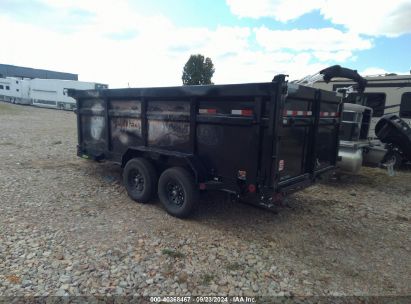 2024 LOAD TRAIL 16' DUMP TRAILER Black  Other 4ZEDT1620R3317078 photo #4