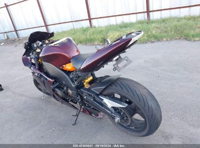 2004 KAWASAKI NINJA ZX 10R Maroon  Other JKAZXCC154A013636 photo #4