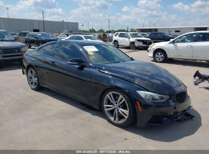 2014 BMW 435I Black  Gasoline WBA3R1C57EK190792 photo #1