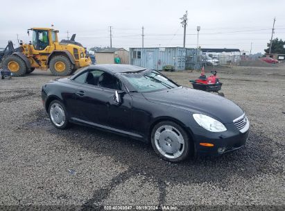 2002 LEXUS SC 430 Black  Gasoline JTHFN48Y620026875 photo #1