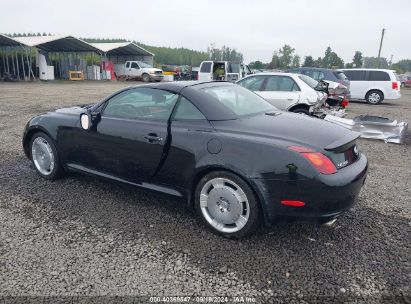 2002 LEXUS SC 430 Black  Gasoline JTHFN48Y620026875 photo #4