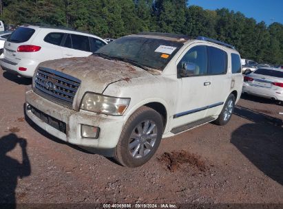 2010 INFINITI QX56 White  Gasoline 5N3ZA0NF3AN902053 photo #3