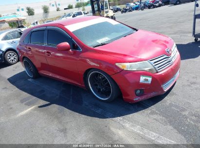 2010 TOYOTA VENZA Red  Gasoline 4T3ZA3BB8AU031451 photo #1