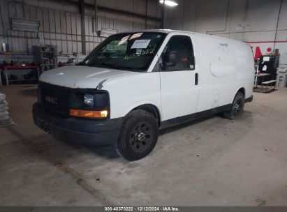 2010 GMC SAVANA 1500 WORK VAN White  Gasoline 1GTUGADX0A1183972 photo #3