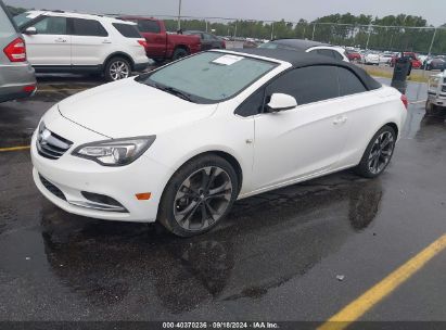 2019 BUICK CASCADA PREMIUM White  Gasoline W04WH3N57KG301202 photo #3