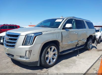 2017 CADILLAC ESCALADE ESV LUXURY Beige  Gasoline 1GYS4HKJ7HR326302 photo #3