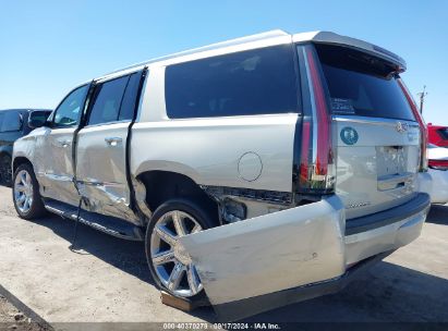 2017 CADILLAC ESCALADE ESV LUXURY Beige  Gasoline 1GYS4HKJ7HR326302 photo #4