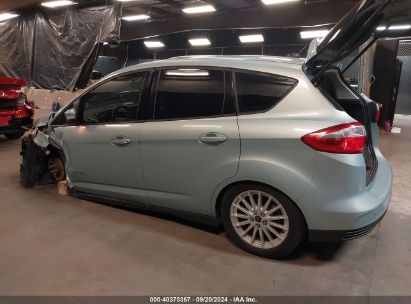 2013 FORD C-MAX HYBRID SE Teal  Hybrid 1FADP5AU0DL538137 photo #4