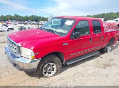 1999 FORD F-350 LARIAT/XL/XLT Red  Diesel 1FTSW31FXXEA17834 photo #3