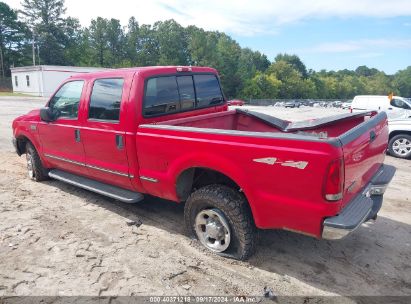 1999 FORD F-350 LARIAT/XL/XLT Red  Diesel 1FTSW31FXXEA17834 photo #4