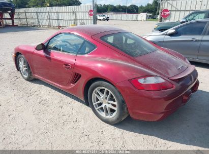 2008 PORSCHE CAYMAN Red  Gasoline WP0AA29808U761413 photo #4