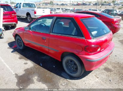 1997 GEO METRO LSI Red  Gasoline 2C1MR2298V6755178 photo #4