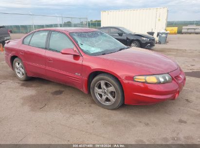 2004 PONTIAC BONNEVILLE SLE Maroon  Gasoline 1G2HY52K44U227170 photo #1