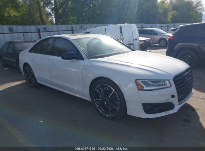 2016 AUDI S8 4.0T PLUS White  Gasoline WUAJ5AFD9GN901034 photo #1