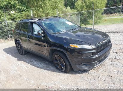 2016 JEEP CHEROKEE ALTITUDE Black  Gasoline 1C4PJLCB3GW113796 photo #1