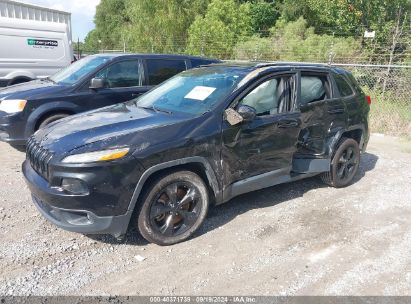 2016 JEEP CHEROKEE ALTITUDE Black  Gasoline 1C4PJLCB3GW113796 photo #3