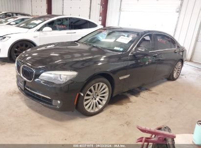 2012 BMW 750LI XDRIVE Black  Gasoline WBAKC8C57CC436334 photo #3