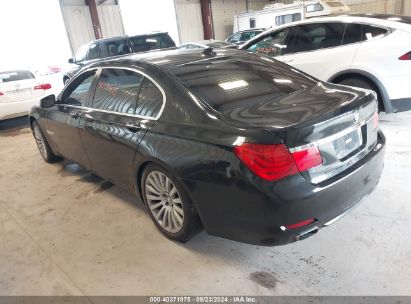 2012 BMW 750LI XDRIVE Black  Gasoline WBAKC8C57CC436334 photo #4