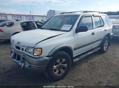 2003 ISUZU RODEO S 3.2L V6 White  Gasoline 4S2CK58W234311461 photo #3