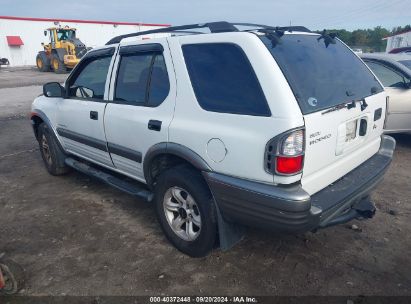 2003 ISUZU RODEO S 3.2L V6 White  Gasoline 4S2CK58W234311461 photo #4