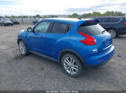 2012 NISSAN JUKE SV Blue  Gasoline JN8AF5MV6CT114226 photo #4