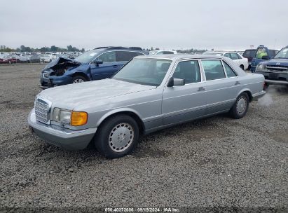 1986 MERCEDES-BENZ 560 SEL Silver  Gasoline WDBCA39D6GA239914 photo #3