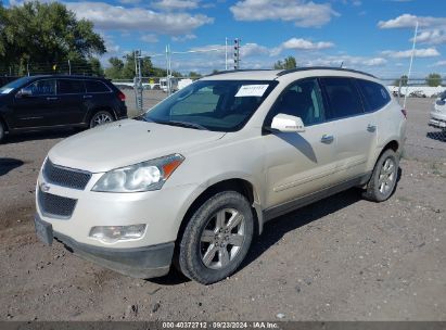 2011 CHEVROLET TRAVERSE 2LT White  Gasoline 1GNKVJED6BJ317488 photo #3