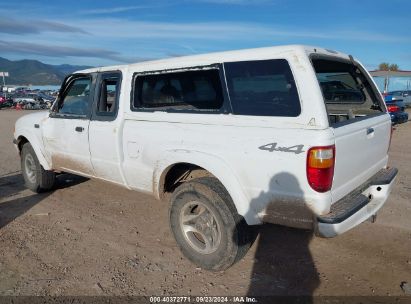 2001 MAZDA B3000 SE White  Gasoline 4F4ZR17U91TM14137 photo #4