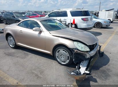 2005 LEXUS SC 430 Gold  Gasoline JTHFN48Y350063502 photo #1