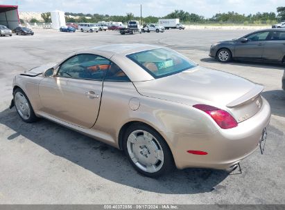 2005 LEXUS SC 430 Gold  Gasoline JTHFN48Y350063502 photo #4