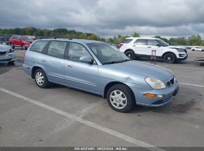 2002 DAEWOO NUBIRA CDX Light Blue  Gasoline KLAJB82Z72K742256 photo #1