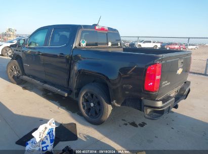 2016 CHEVROLET COLORADO LT Black  Gasoline 1GCGSCE31G1385702 photo #4