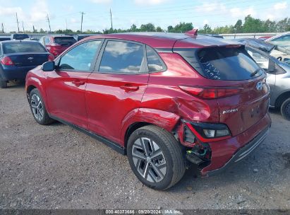 2023 HYUNDAI KONA ELECTRIC SEL Red  Electric KM8K33AG0PU193651 photo #4